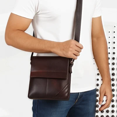 Buy Leather Business Messenger Bag in bulk for Corporate Gifting | Corporate Gyft