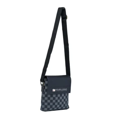 Buy Checkered Print Sling Bag in bulk for Corporate Gifting | Corporate Gyft