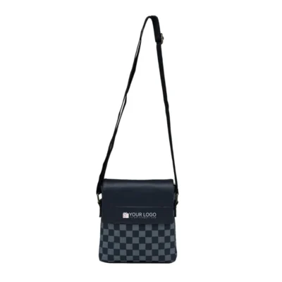 Buy Checkered Print Sling Bag in bulk for Corporate Gifting | Corporate Gyft
