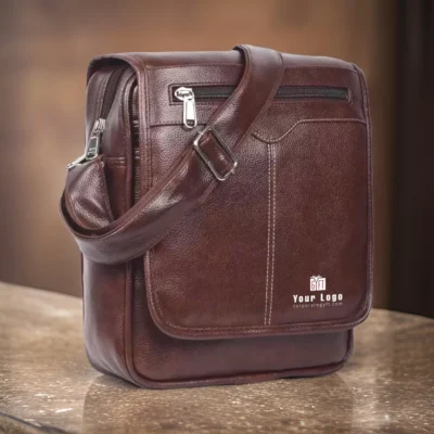 Buy Leather Crossbody Sling Bag in bulk for Corporate Gifting | Corporate Gyft