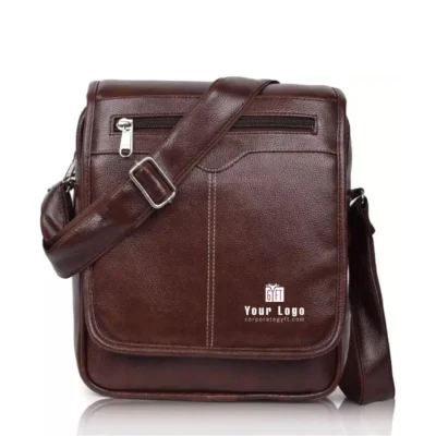 Buy Leather Crossbody Sling Bag in bulk for Corporate Gifting | Corporate Gyft