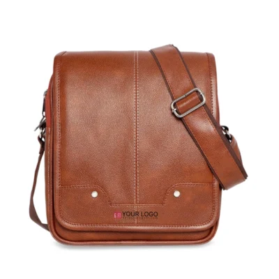 Buy Multi Pocket Leather Sling Bag in bulk for Corporate Gifting | Corporate Gyft