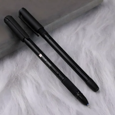 Buy Easy Grip Black Aura Pen in bulk for Corporate Gifting | Corporate Gyft