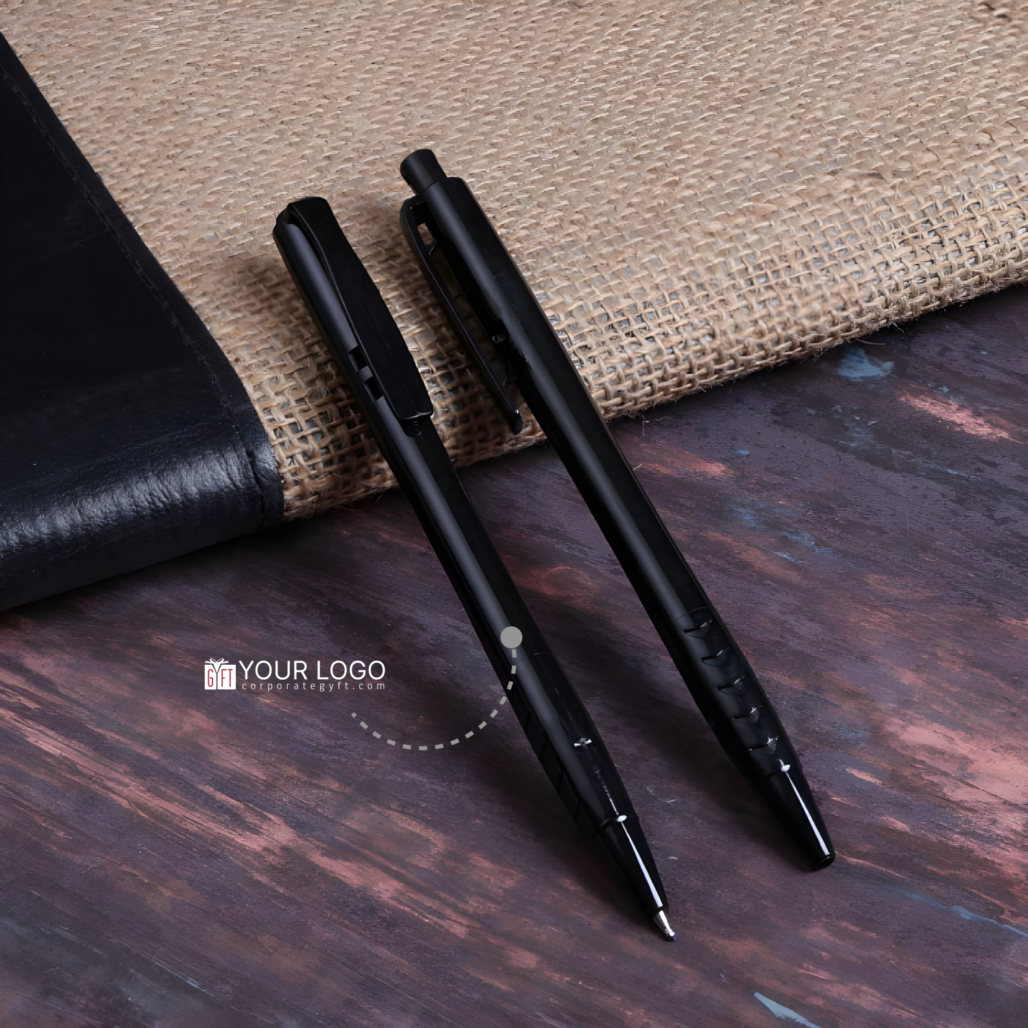 Smart Click Black Executive Pen - Image 2