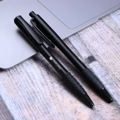 Buy Smart Grip Black Pen in bulk for Corporate Gifting | Corporate Gyft