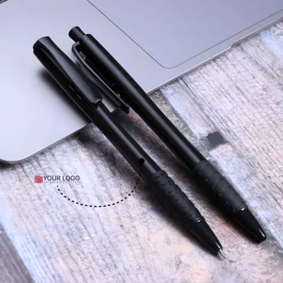 Buy Smart Grip Black Pen in bulk for Corporate Gifting | Corporate Gyft