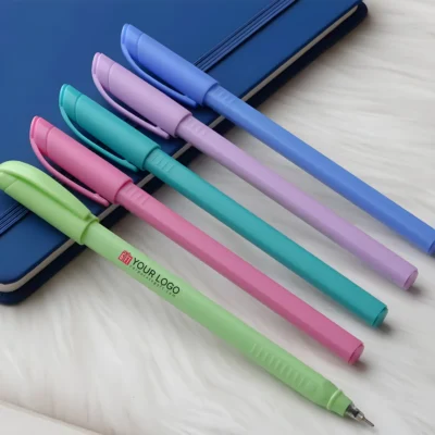 Buy Trio Coloured Promotional Pen in bulk for Corporate Gifting | Corporate Gyft