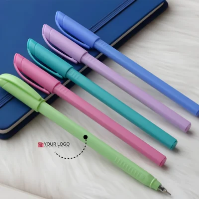 Buy Trio Coloured Promotional Pen in bulk for Corporate Gifting | Corporate Gyft