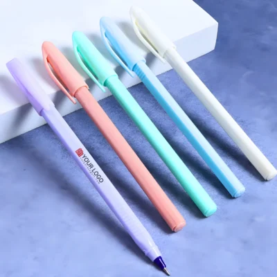 Buy Trio Pastel Branding Pen in bulk for Corporate Gifting | Corporate Gyft