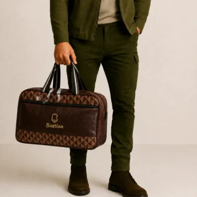 Buy Classic Leather Duffle Bag in bulk for Corporate Gifting | Corporate Gyft