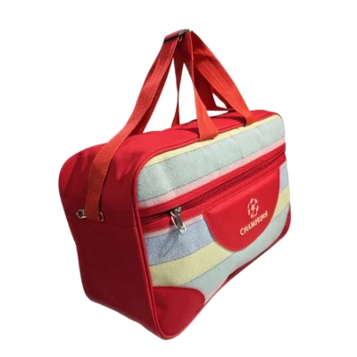 Buy Multicolor Striped Duffle Bag in bulk for Corporate Gifting | Corporate Gyft